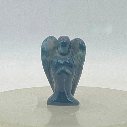 Moss Agate Angel #4 - Small
