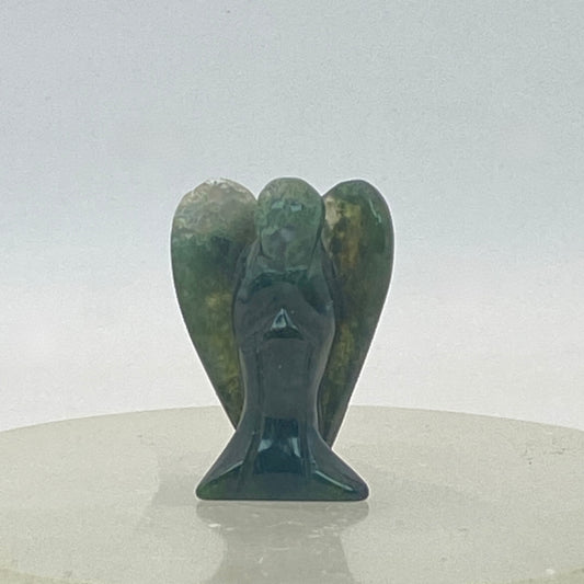 Moss Agate Angel #5 - Small