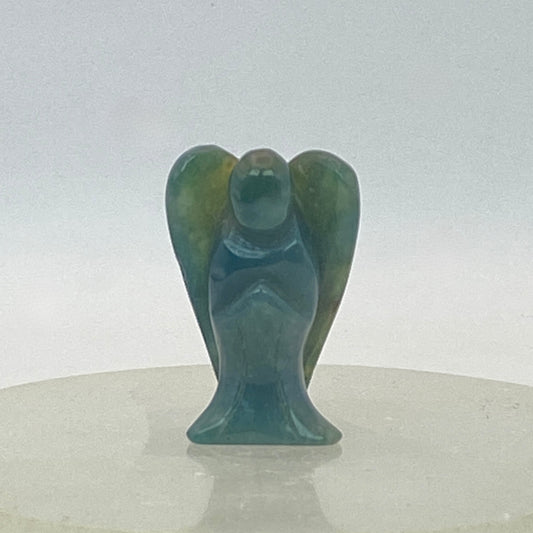 Moss Agate Angel #6 - Small