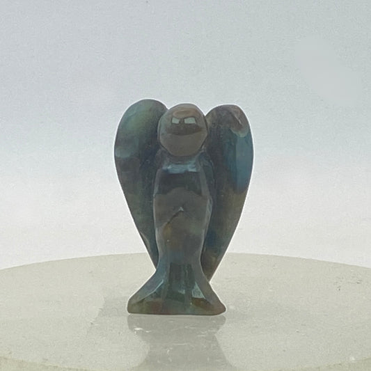 Moss Agate Angel #7 - Small
