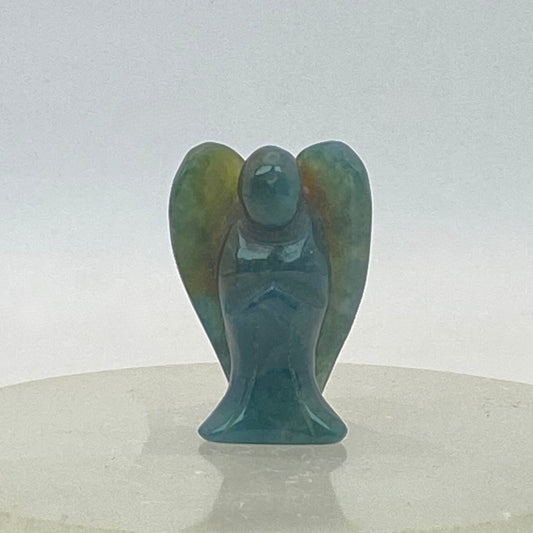 Moss Agate Angel #8 - Small