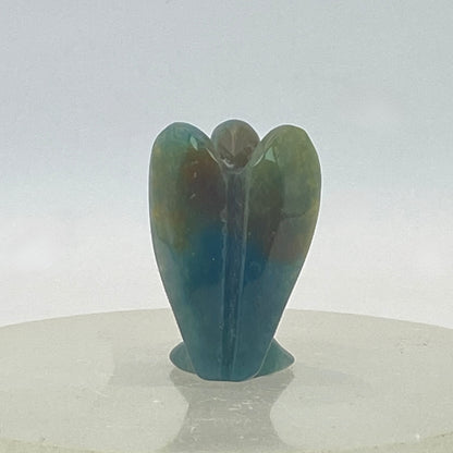 Moss Agate Angel #8 - Small