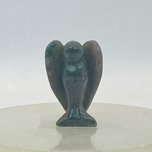 Moss Agate Angel #9 - Small