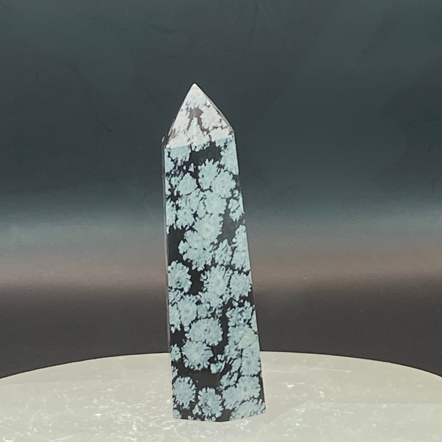 Snowflake Obsidian Point #2