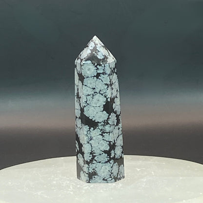 Snowflake Obsidian Point #2