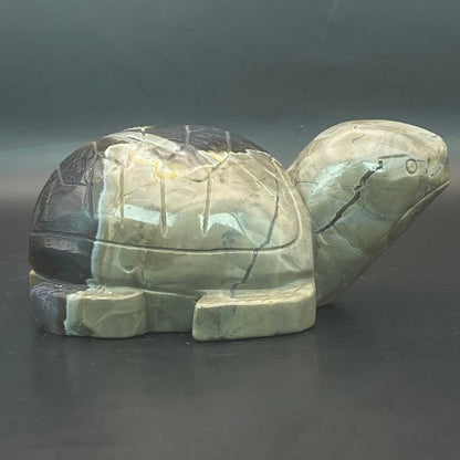 Volcano Agate Turtle #3  - Large