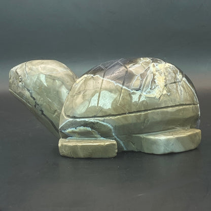 Volcano Agate Turtle #3  - Large